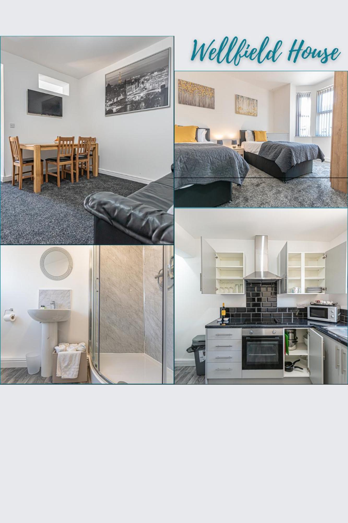Wellfield Serviced Accommodation Warrington Exterior foto